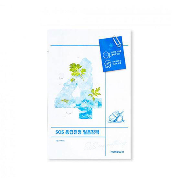 numbuzin No.4 SOS Icy Soothing Mask 10EA - EmpressKorea