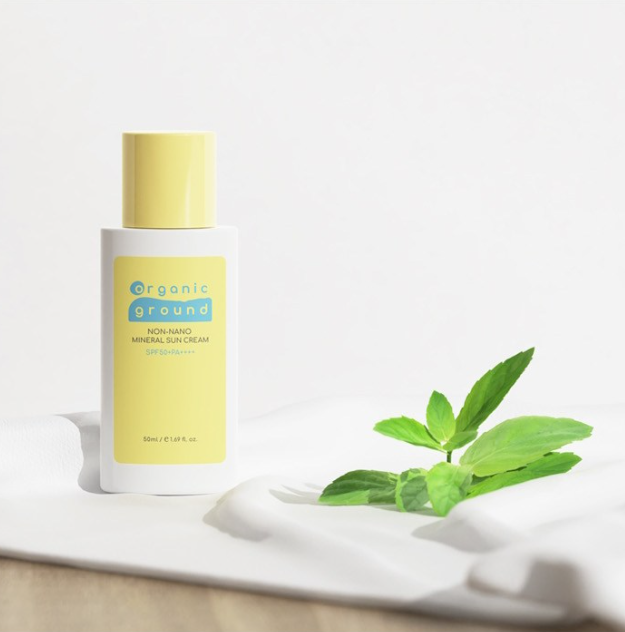 organic ground Non-Nano Mineral Sun Cream for Children SPF50+ PA++++ 50ml - EmpressKorea