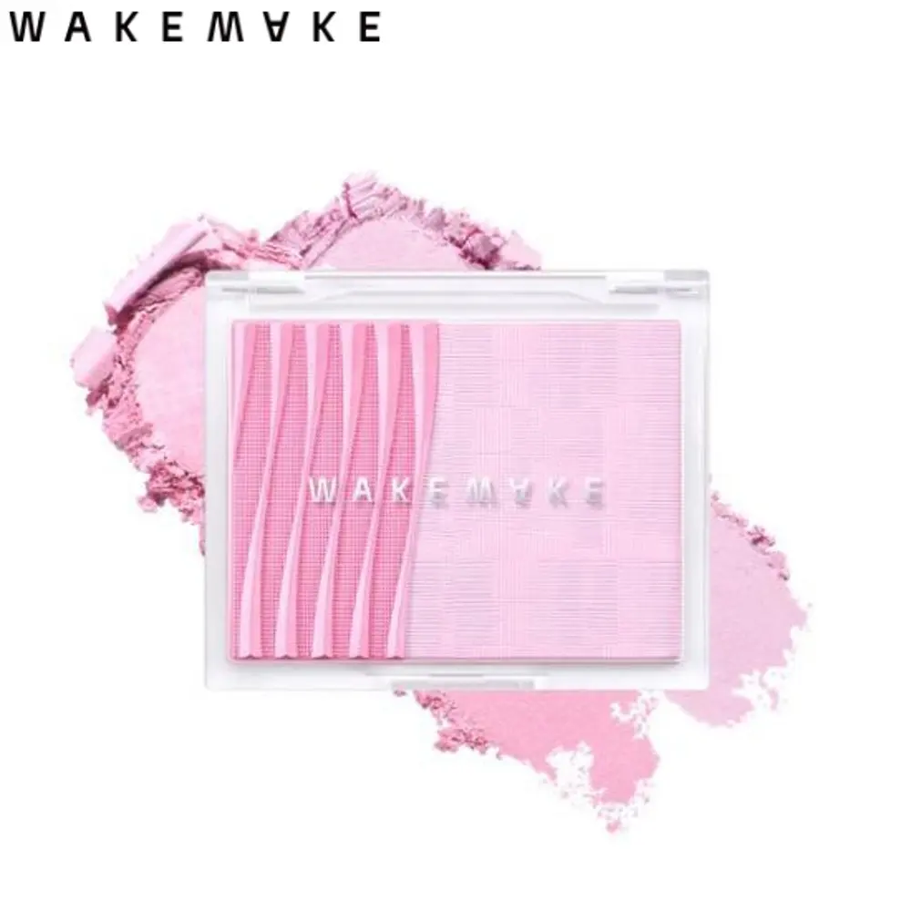 WAKEMAKE Sheer Layering Dual Blusher 5g exact product image