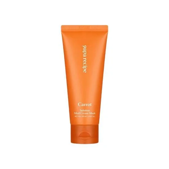 papa recipe Carrot Solution Mud Cream Mask 100ml - EmpressKorea