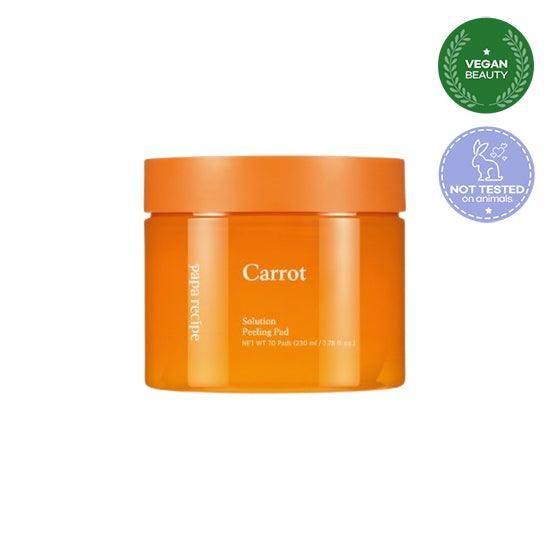 papa recipe Carrot Solution Peeling Pad 230ml 70EA - EmpressKorea