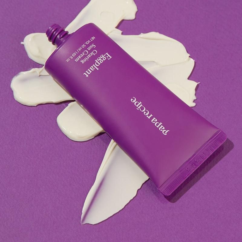 papa recipe Eggplant Clearing Sun Cream SPF 50+ PA++++ 50ml - EmpressKorea
