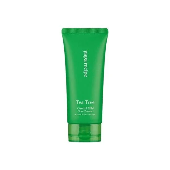 papa recipe Tea Tree Control Mild Sun Cream SPF 50+ PA++++ 50ml - EmpressKorea