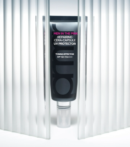 primera Men in the Pink Repairing Cera Capsule UV Protector Toning Effector SPF50+PA++++ 40ml - EmpressKorea