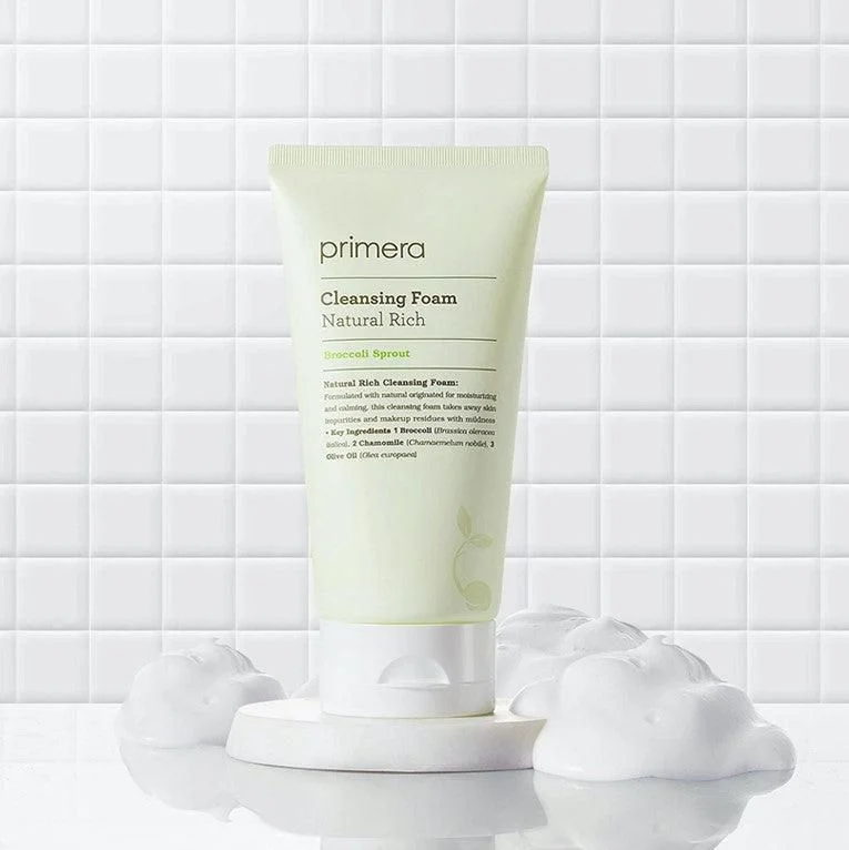 primera Natural Rich Cleansing Foam 150ml - EmpressKorea