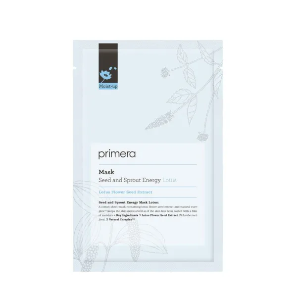 primera Seed and Sprout Energy Mask Lotus 20ml*5pcs - EmpressKorea