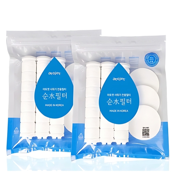 atojet Pure Filter Body Filter 3p+Head Filter 3p*White 2pack