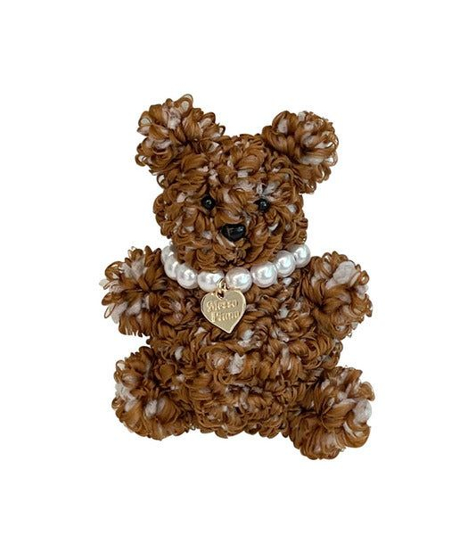 quartevv V-gomi Key Ring Brown - EmpressKorea