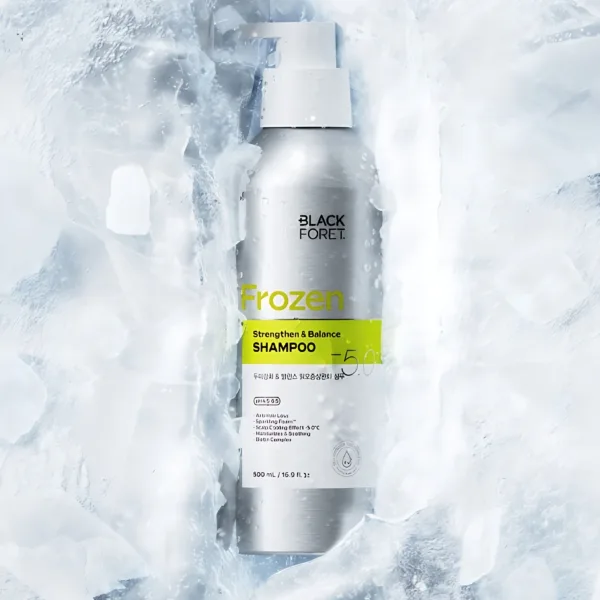 BLACKFORET Frozen Scalp Strengthening and Balance Hair Loss Relief Shampoo 500ml