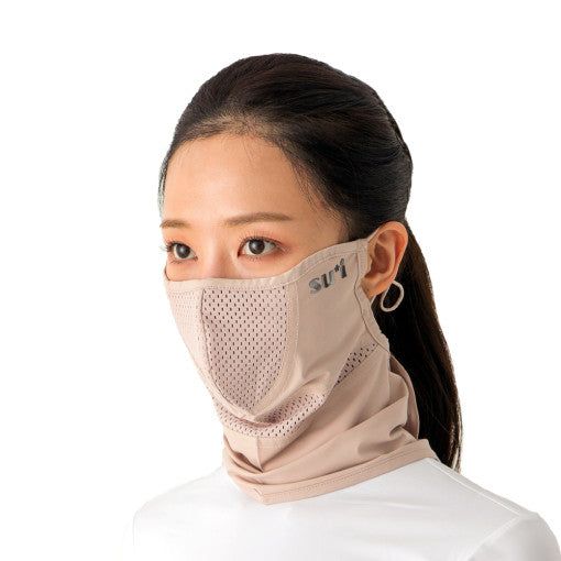 sui golf Premium H Type Sports Mask UV Protection Face Sunshade Golf, Climbing, Jogging, Biking - EmpressKorea