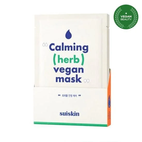 suiskin Calming (Herb) Vegan Mask 25g*5EA - EmpressKorea