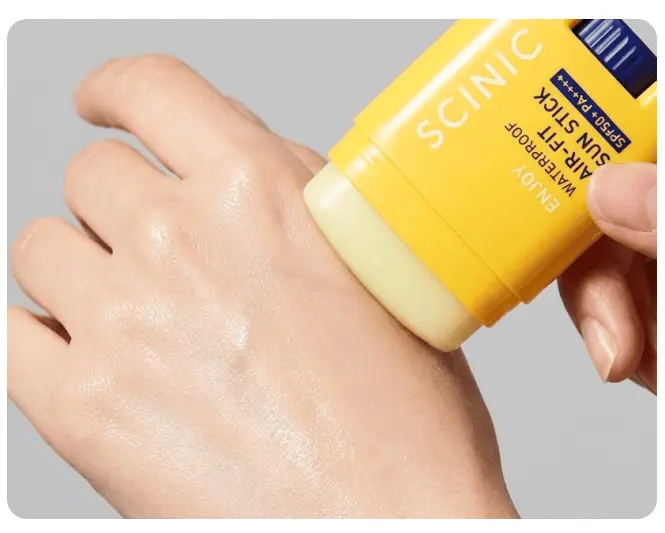 SCINIC Waterproof Air-Fit Sun Stick 20g – Non-sticky, Hypoallergenic