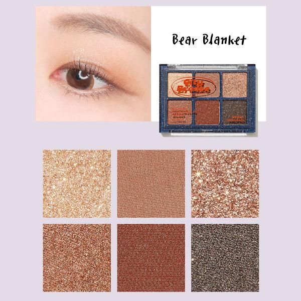 the SAEM City Breeze Collection Saemmul Shadow Box #BEAR BLANKET 4.6g - EmpressKorea