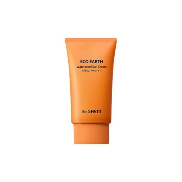 the SAEM Eco Earth Waterproof Sun Cream SPF 50+ PA++++ 50g - EmpressKorea