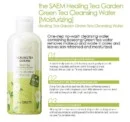 the SAEM Healing Tea Garden Green Tea Cleansing Water 300ml - EmpressKorea