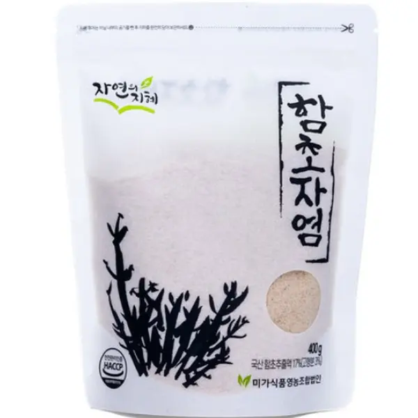 Salicornia Herbacea Jayeom 400g - Korean Traditional Boiled Sea Salt - Foods - View 1