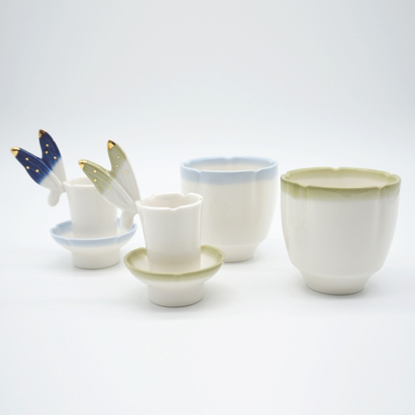 K-Heritage Infuser Set Ceramic Tea Strainer - Collectibles & Memorabilia - SKU: EK212307