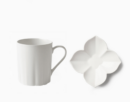 K-Heritage Flower Teaware Set (Flower Mug and 4-Petal Flower Plate) - Collectibles & Memorabilia - SKU: EK191412