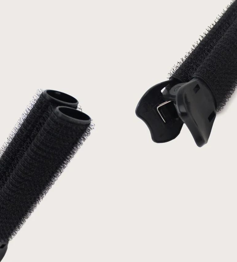 GLOSS&GLOW Root Volume Up Hair Roll Clip 4P Black - Cosmetics - View 1