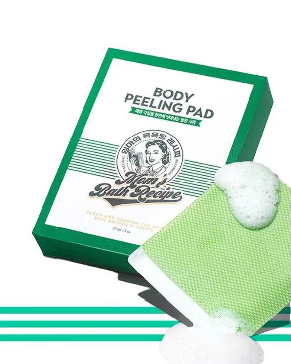 Mom's Bath Recipe Body Peeling Pad Original 25ml*8pack - Image 3