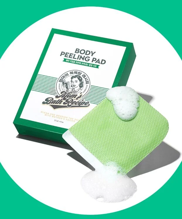 Mom's Bath Recipe Body Peeling Pad Original 25ml*8pack - Image 2