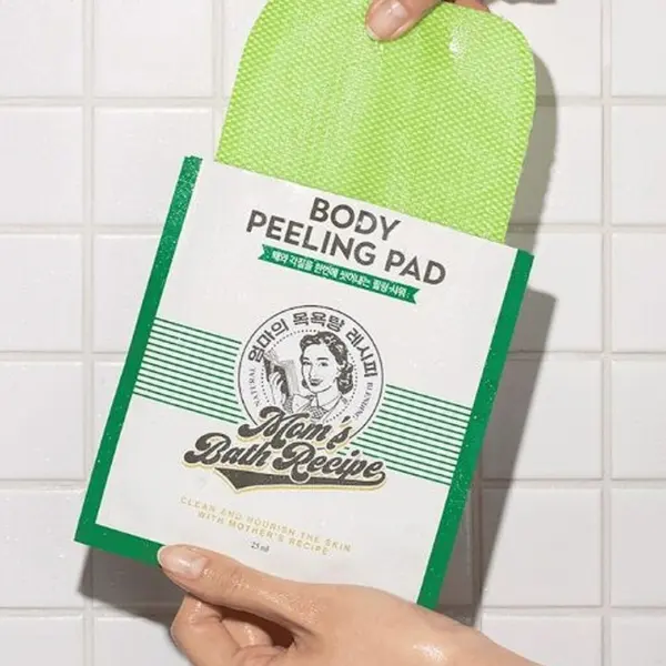Mom's Bath Recipe Body Peeling Pad Original 25ml*8pack