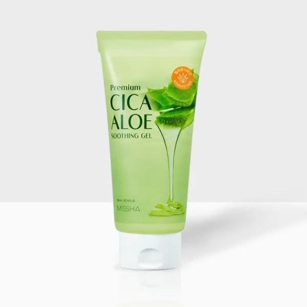 Missha Premium Cica Aloe Soothing Gel 95% 300ml+300ml