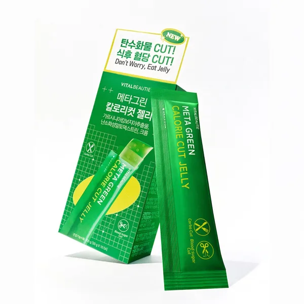 VITALBEAUTIE Meta Green Calorie Cut Jelly 10sticks