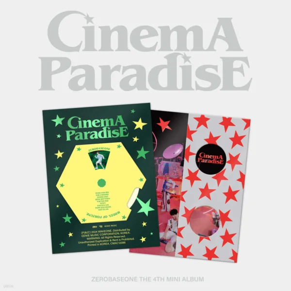 ZEROBASEONE - 4Th Mini Album : CINEMA PARADISE [SET]