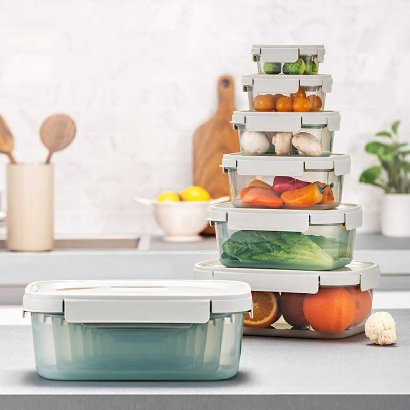 LocknLock Stackable Containers Set (500ml 2P + 2.7L 1P) - Image 3