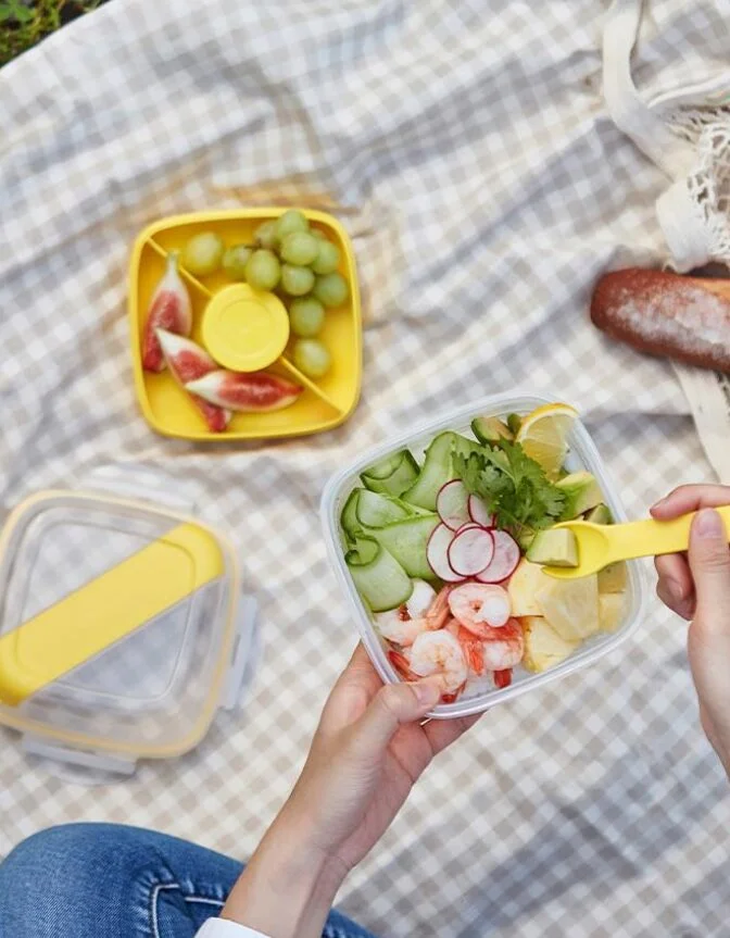 LocknLock To-Go Salad Bowl 950ml HSM8440TL - Image 2