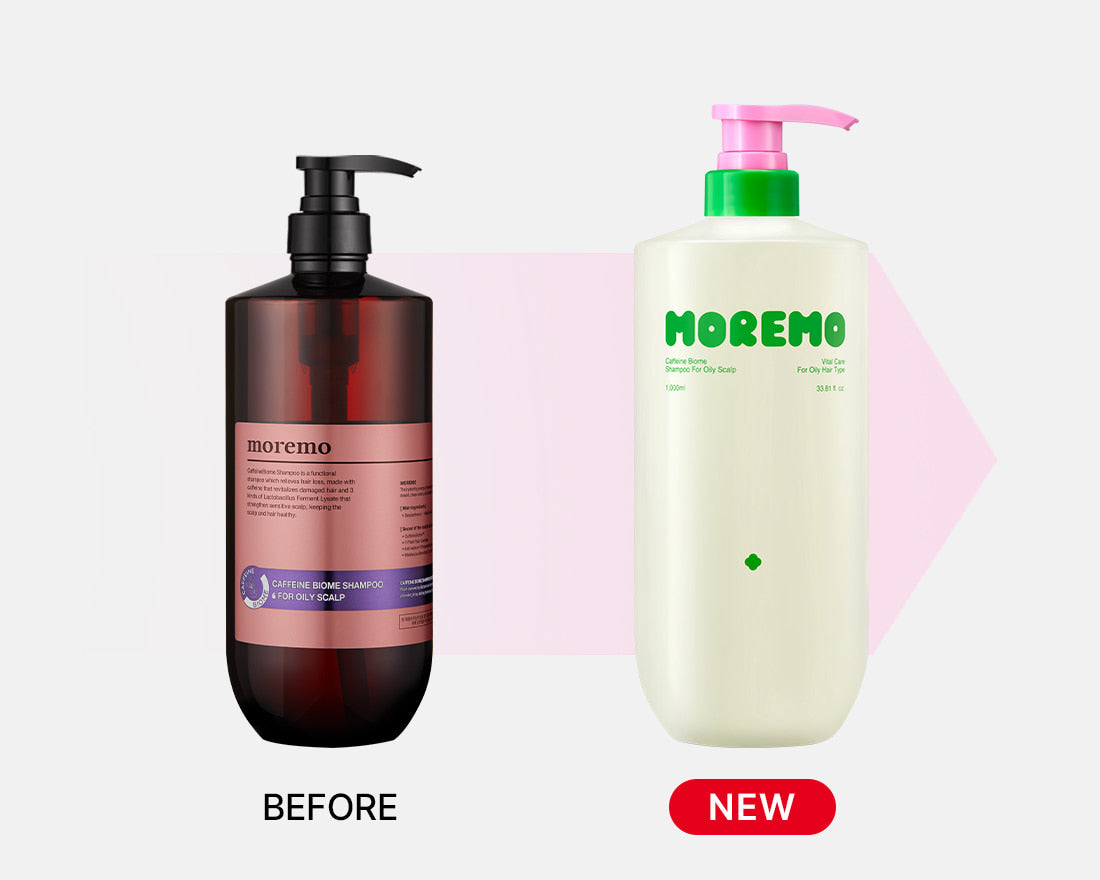 moremo Caffeine Biome Shampoo For Oily Scalp 1000ml - Image 2