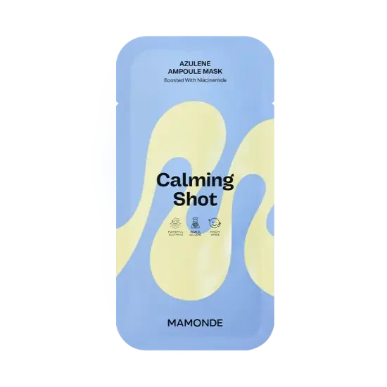Mamonde Calming Shot Azulene Ampoule Mask 23ml x 10 Sheets - Image 4