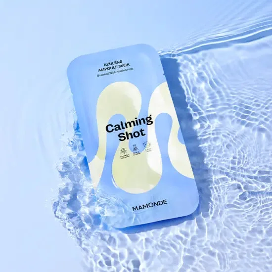 Mamonde Calming Shot Azulene Ampoule Mask 23ml x 10 Sheets