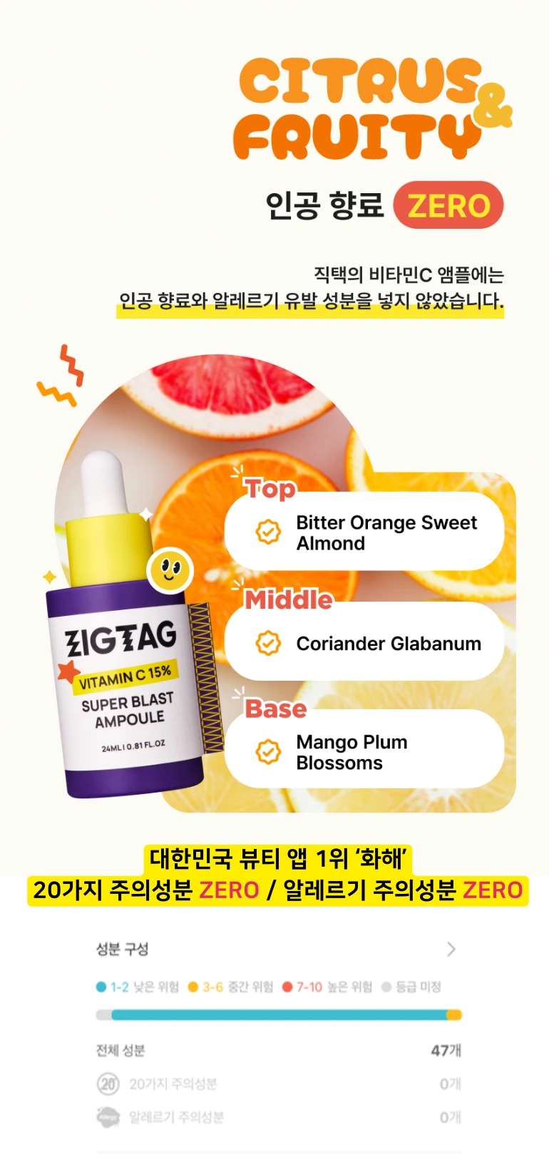 ZIGTAG Vitamin C 15% Super Blast Ampoule 24ml