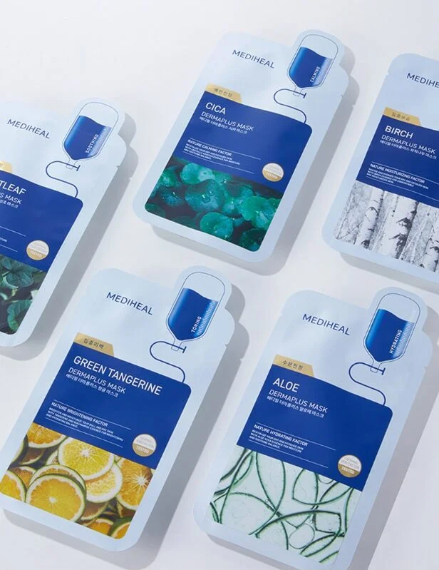 MEDIHEAL Derma Plus Birch Mask 22ml*10pack - Image 3