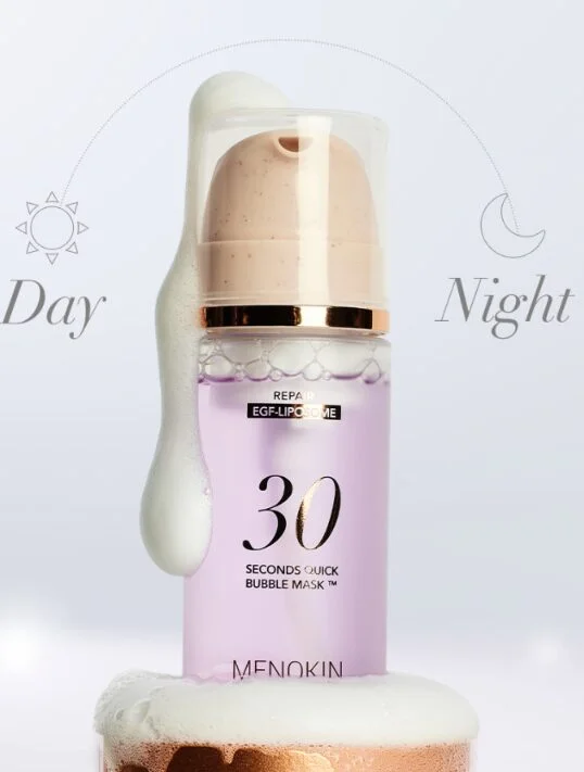 MENOKIN Repair EGF Liposome 30 Seconds Quick Bubble Mask 95ml