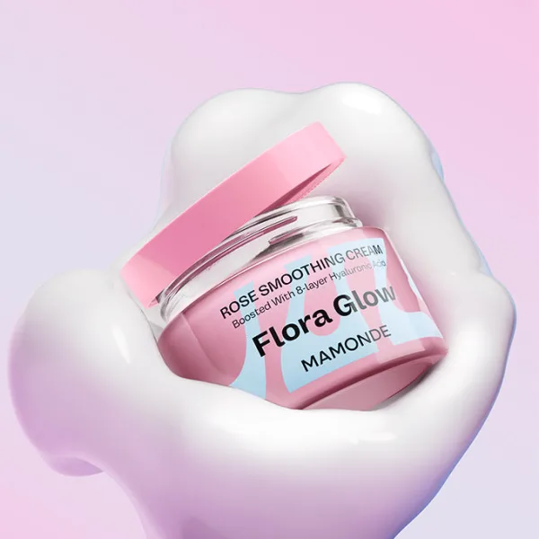 Mamonde Flora Glow Rose Smoothing Cream 50ml