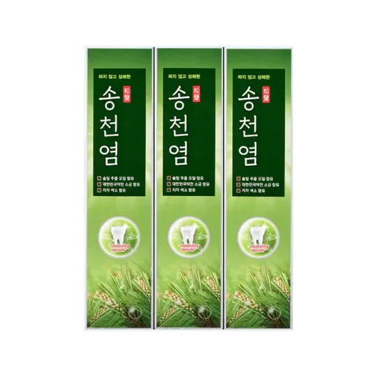 Median Songcheonyeom Gum Toothpaste 120g x 3ea