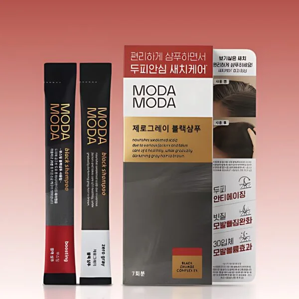 Modamoda Zero Gray Black Shampoo Planning Set 6ml*7sticks - Cosmetics - SKU: EK300971