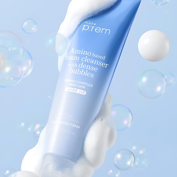 make p:rem Amino Based Foam Cleanser with Dance Bubbles 150ml