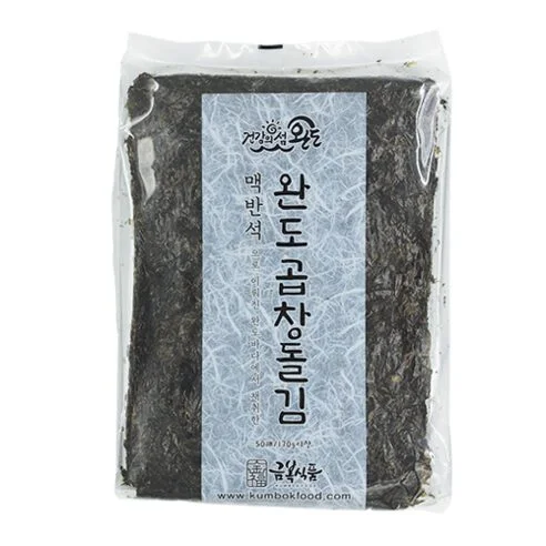 Wando Gopchang Dolkim 200g 50 Sheets – Premium Korean Seaweed