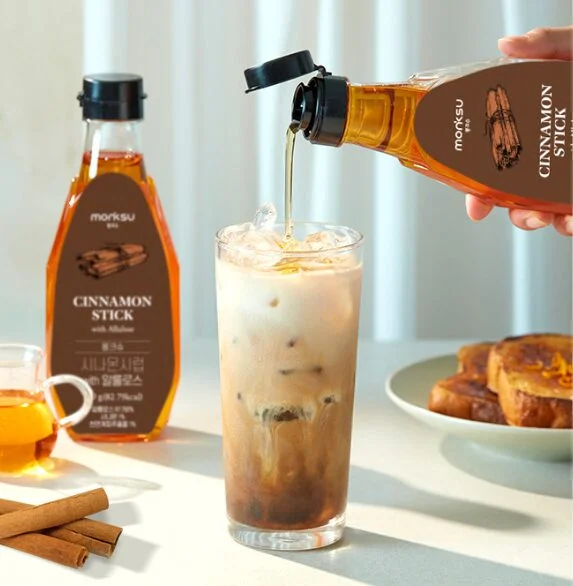 monksu Premium Cinnamon Stick Syrup With Allulose 530g - Image 3