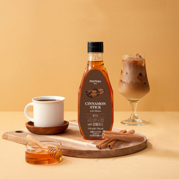 monksu Premium Cinnamon Stick Syrup With Allulose 530g