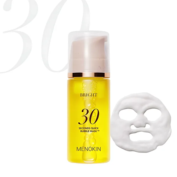 MENOKIN Bright 30 Seconds Quick Bubble Mask 95ml