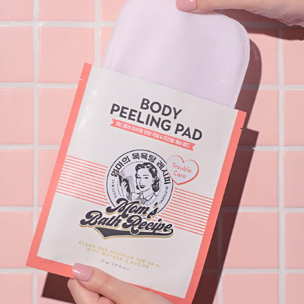 Mom's Bath Recipe Body Peeling Pad Trouble 25ml*8pack
