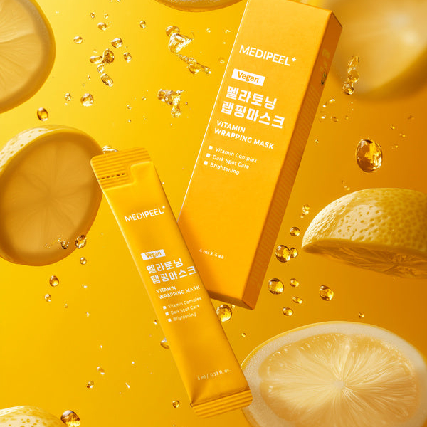 MEDIPEEL Vitamin Mela Toning Wrapping Mask 4ml x 4ea