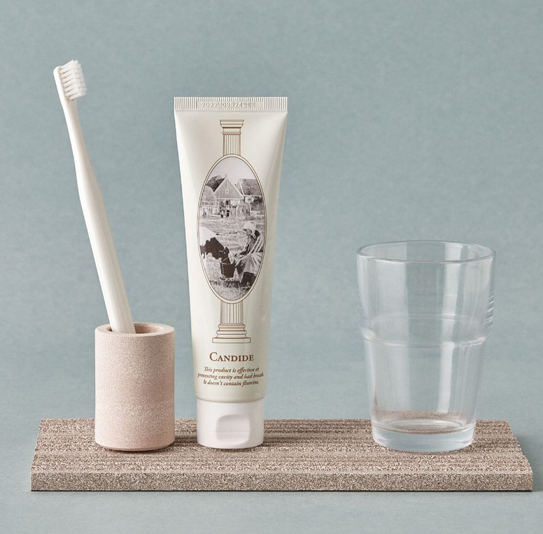 CANDIDE Seoul National University patented technology premium fluoride-free candide toothpaste galactose bad breath removal oral health children and pregnant women toothpaste 120g - EmpressKorea