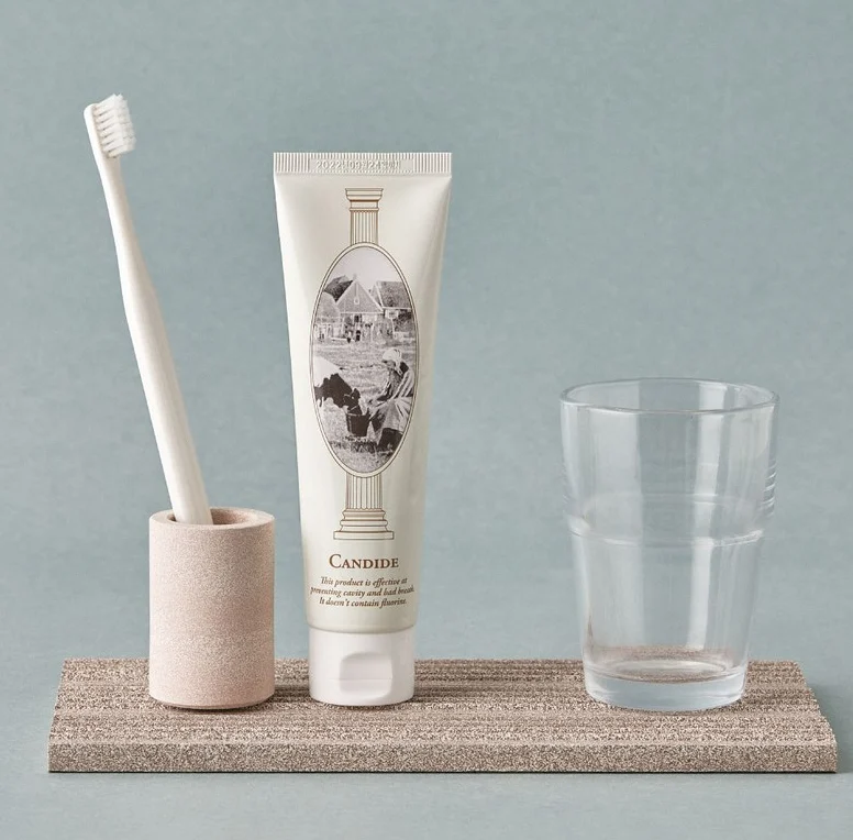 CANDIDE Seoul National University patented technology premium fluoride-free candide toothpaste galactose bad breath removal oral health children and pregnant women toothpaste 120g - EmpressKorea