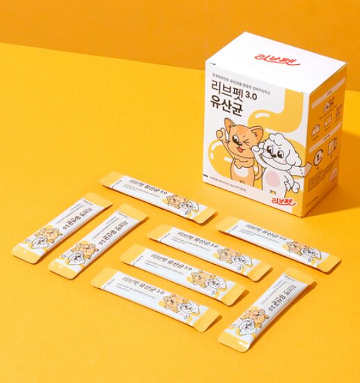 Live Pet Dog Cat Lactic Acid Bacteria 3.0 Stick Po Powder 60g - EmpressKorea